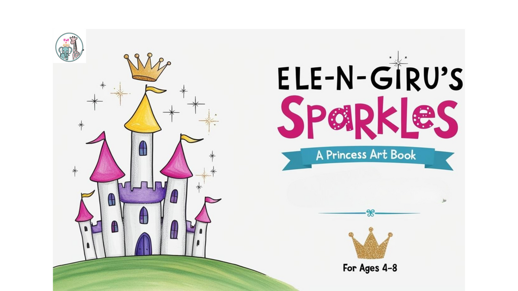 Sparkles - A Princess Coloring Art book