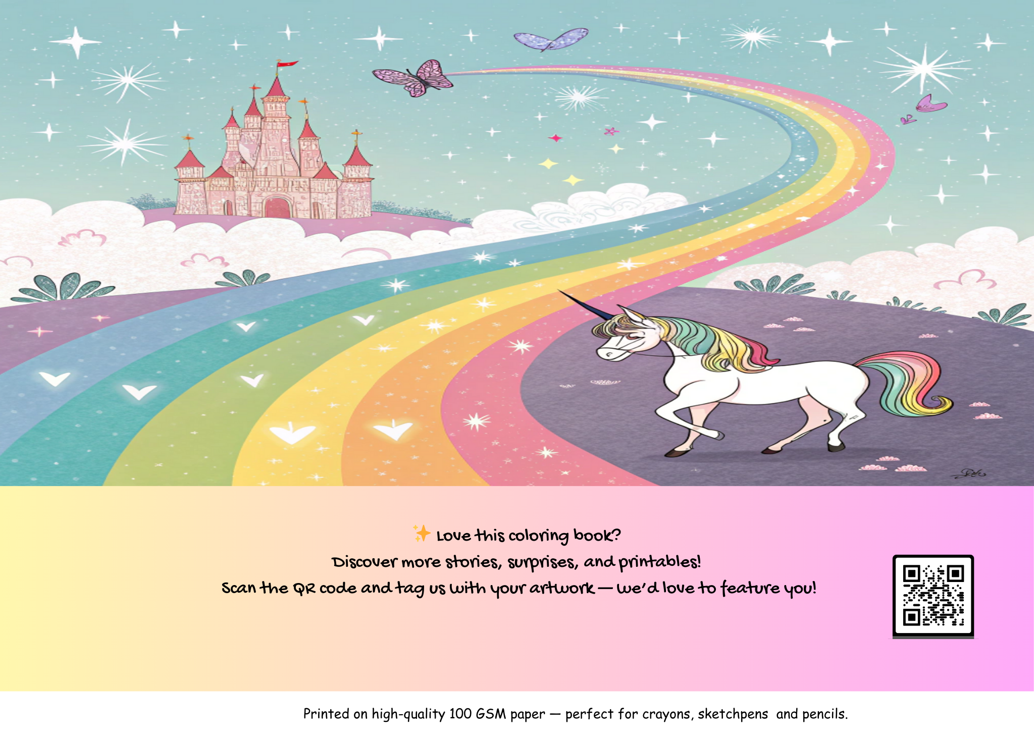 Unicorn Magic - A Unicorn Coloring Adventure